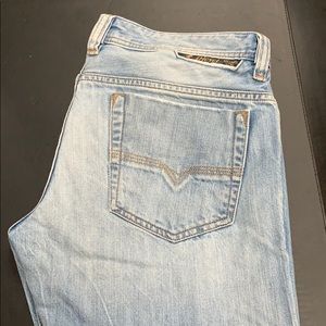 Diesel Safado 0816p Slim Straight Jeans